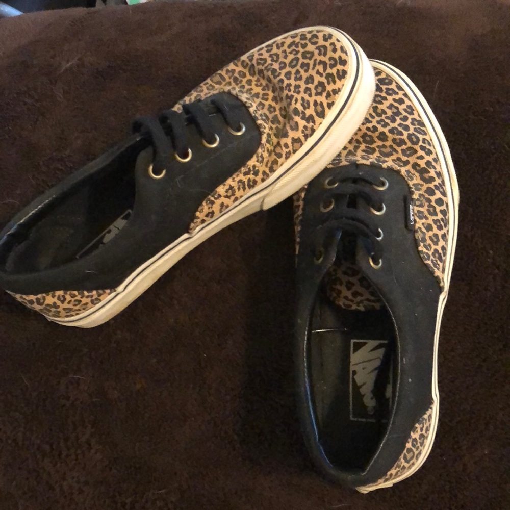 Cheetah Print Vans